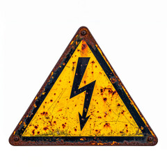 high voltage sign