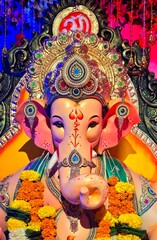 Fototapeta premium hindu god ganesh