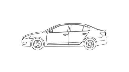 Car outline