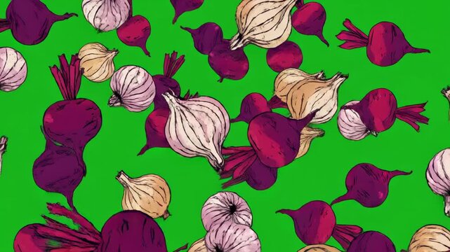 seamless pattern with feathers