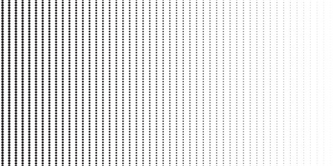 Obraz premium Vector panorama drafting paper. Regular graphic dotted grid background. Panoramic paper sheet for web design. modern.