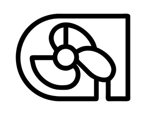 cooling fan icon