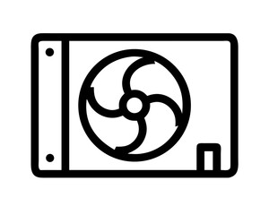 cooling fan icon