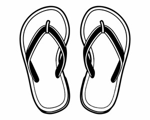 pair of flip flops