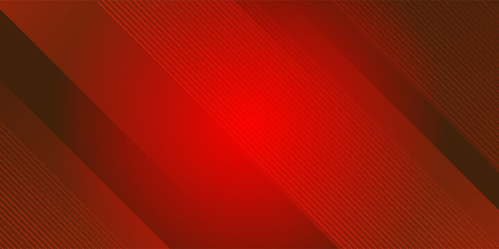 Creative red background for business cards and flyers. Gradient red background. Vector illustration