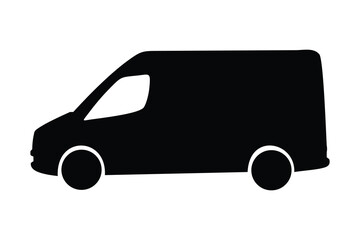 delivery van vector