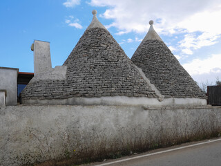 Trulli architecture in Italy © talavietis
