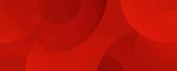 Abstract red background suitable for web design, social media, business presentations, and digital artwork with overlapping circles creating a modern look.