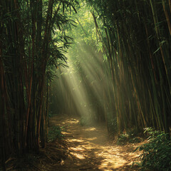 Obraz premium bamboo forest