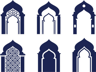 Fototapeta premium Elegant Arch Vector Designs for Modern Decorative Use