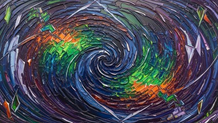 Abstract swirl