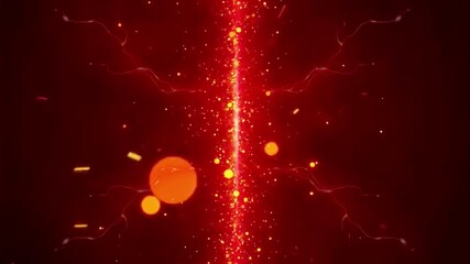 abstract Red Background. gradient red abstract backgroundSoft lights and snow on christmas red background - Powered by Adobe