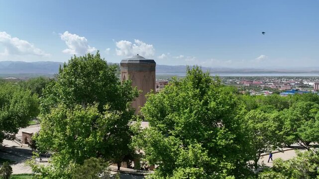 Drone Footage of Nakhchivan Autonomous Republic Landscape, Azerbaijan
