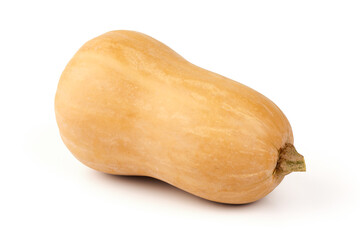 Butternut Squash, isolated on white background