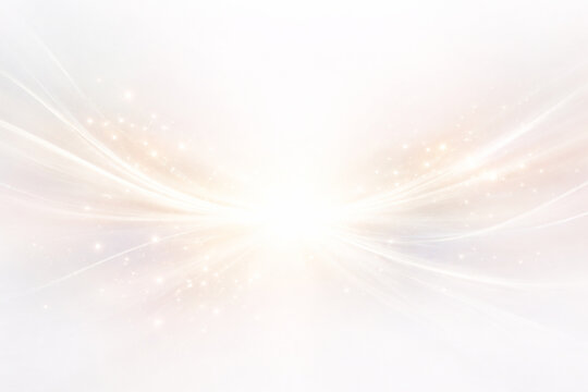 Soft Light Abstract Background with Flowing Energy and Minimal Design