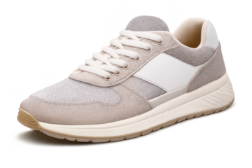 Stylish Sneaker Close-up with transparent background for your design.