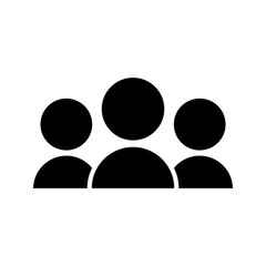 Teams icon. Comunity sign. Vector illustration