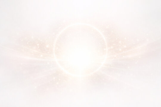 Radiant Light Abstract Background with Soft Energy Flow