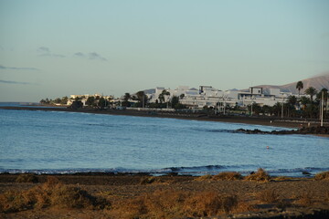 Volcano, sunset, november 2025, puerto del carmen, lanzarote, canary islands, travelling, europe, spain