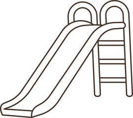 Illustration of toy slider for children vector