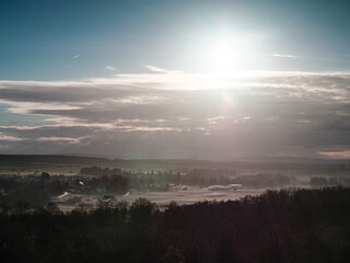 sunrise over the sea