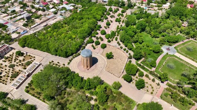 Drone Footage of Nakhchivan Autonomous Republic Landscape, Azerbaijan