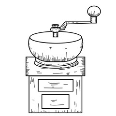 vintage coffee grinder