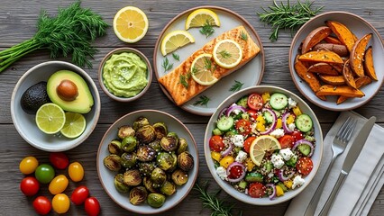 Fresh Farm Vegetables and Eggs Rustic Kitchen Still Life