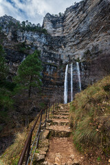 Source of the Mundo River in Calares del Mundo y de la Sima Natural Park, Riopar, Spain