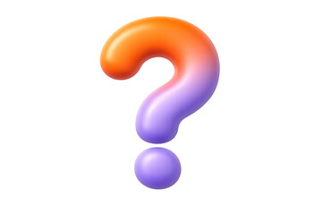 Fototapeta premium Question mark symbol icon 3d render. Finding help, information, and solutions to problems. Q&a and frequently asked questions