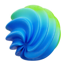 3d abstract shape illustration