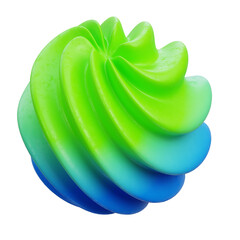 3d abstract shape illustration