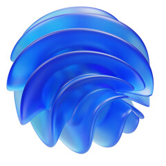 3d abstract shape illustration