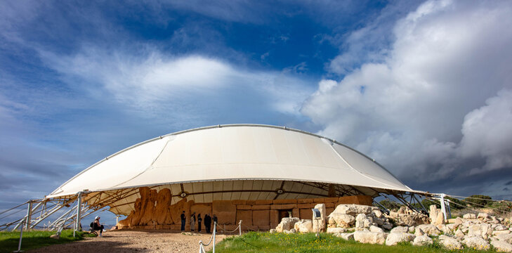 Hagar Qim and Mnajdra Pre Historic Archeological Temple Site