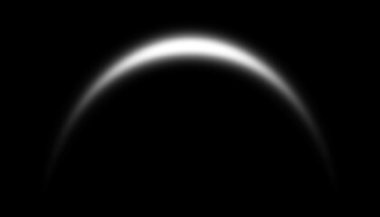 White lens flare light curve