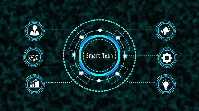 Smart Tech &ndash; Digital Motion Graphics Template 4K