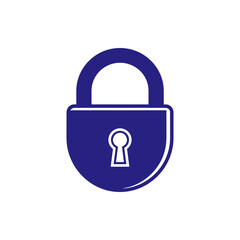 blue padlock icon