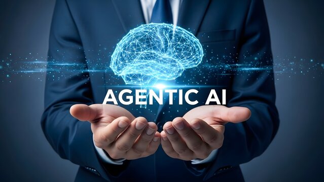 Agentic AI In Open Hands and with Brain Concept - Powered by Adobe
