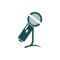 Vintage Microphone Icon