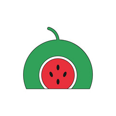 avocado with red fruit inside