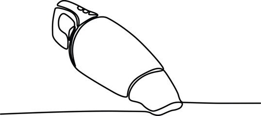 Ski jumper in mid-air Vector