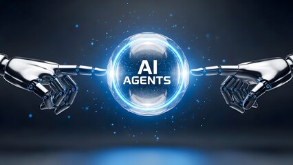 Robotic Hands Interacting with Agentic AI Sphere