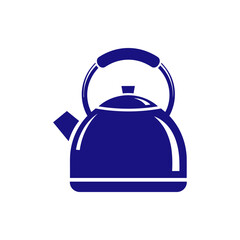 blue kettle icon