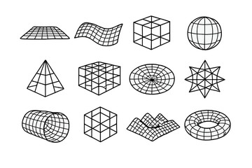 Grid Geometry and 3D Shapes