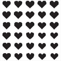 Collection of industrial safety and construction related graphic pattern 