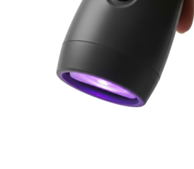 Exploring ultraviolet light usage in home settings technology isolated on transparent background