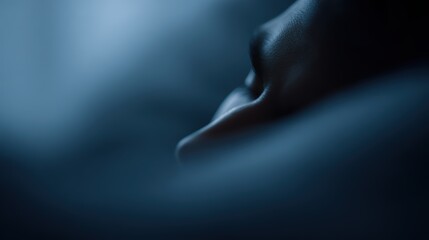 Sleep disorder awareness concept with restless night mood lighting