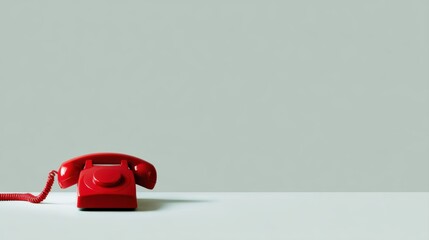 Crisis hotline awareness concept with minimal design and clear focus