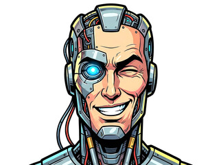 avatar of a cyborg