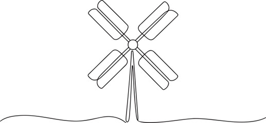 Obraz premium a-minimalist-line-drawing-of-a-windmill-_Xs82r41ASIW4Hzme4IHkyg_JvrKkhhmRqGQCEGcuN_81A_traced